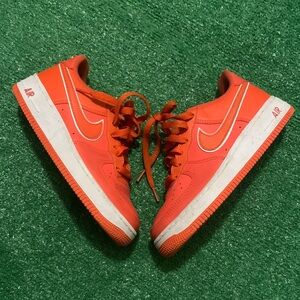 Nike Bright Red Air Sneakers